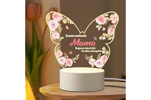 ‎COLDBLING Coldbling Muttertagsgeschenke für Mama, Lampe Geschenk für Mama zum Geburtstag Muttertag Weihnachten, LED Nachtlicht Geschenke Mutter Geburtstagsgeschenk Muttertagsgeschenk von Tochter Sohn