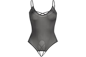 Teyli Bodysuit Women Damen Body Elegant - Mesh Top Body Damen - Body Damen Bodysuit Women