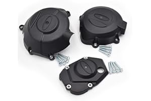 ‎FULLIBARS Für Motorschutz Z900 2017 2018 2019 2020 Kawasaki Z1000 2011-2020,Motorradabdeckungen Motorschutz Rahmen Motorrad Starter Motor Stator Protector Cover Slider Motor Frame Cover Protector Schwarz