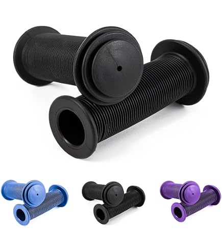 WIYETY Poignées Vélo Ergonomiques Caoutchouc Antidérapantes 22mm - Confort Trekking Et Ville