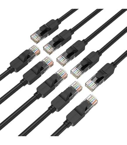 Cavo Di Rete CAT5e Professionale 1,5 Metri, 26 AWG, Rame Puro, RJ45, Ethernet, Per Router E Modem, 10/100