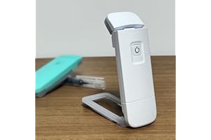 Bigmachine Rechargeable Clip On Book Light for Kids Adjustable Brightness LED Warm, Cool & Amber Colors Perfect Nighttime Companion for Little Bookworms Portable Reading Lamp USB Charging (Blue 1pc)