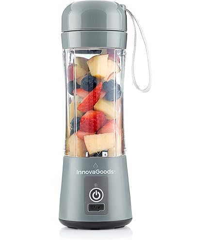 Frullatore Portatile USB Mf ArtShop - 380ml, 6 Lame Acciaio, Blu - Foto 8