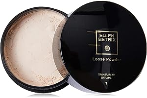 Max factor, ellen betrix loose, maqullaje, polvo natural 1 transparente, (1 x 15 g)