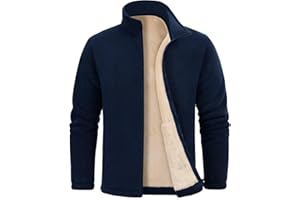 UMIPUBO Giacca Uomo Invernale Giacche in Pile Caldo Jacket con Zip Manica Lunga Termica Fleece Cappotto Giubbino con Tasche Casual Sportivo Felpa Hoodie Sweatshirt