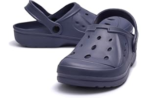 THE ESSENTIALS WARDROBE Mens Ladies Clogs Womens Unisex Sandals Slippers Slip On Mules Garden Beach Summer Size UK 4-11