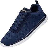 DYKHMATE Laufschuhe Herren Leicht Atmungsaktiv Straßenlaufschuhe rutschfest Sportschuhe Fitness Walkingschuhe