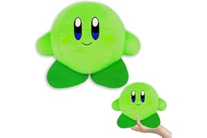 WKxinxuan Peluche Kirby Muñeco Kirby, 12 CM Peluche Kirby, Kirby Animales Plush, Animales Figuras para Niños Niñas Regalos de Cumpleaños de Navidad(Verde)