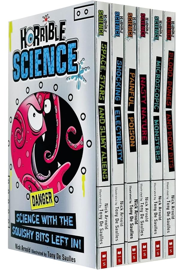 Horrible Science 10 Books Collection Set (Sounds Dreadful, Angry