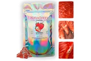 Stsfybaths Red Shimmer Bath Bomb in A Bag - Handmade Cherry Scented Bath Bombs for Women, Kids and Men - Bulk Bathbomb Fizzies Perfect for Boys and Girls All Ages (Small, Red)