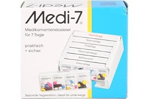 Medi 7 Medikamenten Dosierer für 7 Tage, 1 stück (1er Pack)