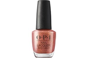 OPI Nail Lacquer - Ginger Snapped - Vernis à ongles marron longue tenue, résistant aux éclats - Formule vegan avec pinceau OPI Pro-Wide (15 ml)