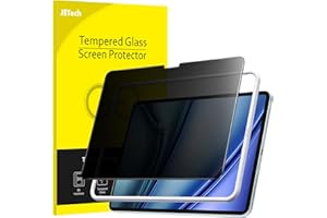 JETech Sichtschutz für iPad Air 11 Zoll M3/M2 (2025/2024) mit Einfachem Installationswerkzeug, Anti-Spy Gehärtete Glas Schutzfolie, 1 Stück