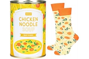 soxo Donut Calcetines Mujer Divertidos Algodon Socks Regalos Originales Regalo Colores 35-40 1-4 Pares