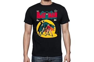 THE FAN TEE Camiseta de Hombre Batman Robin Joker DC Gotham 078