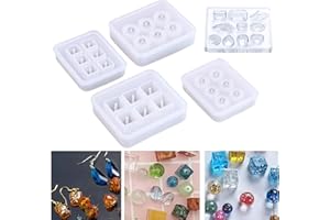 Lezed Stampo in Silicone Muffa di Pendente Ciondoli Sfera in Resina Strumenti Stampi per colata di Gioielli Stampo Pendente in Silicone Stampi in Resina Creazione di Gioielli Strumenti Artigianali