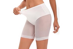 Nadeer Donna Pantaloncini Anti sfregamento Sottogonna Pantaloni di Sicurezza Antitraccia Collant Elasticizzati UltraSottili Slip Boxer in Seta di Ghiaccio Comodi e Traspiranti