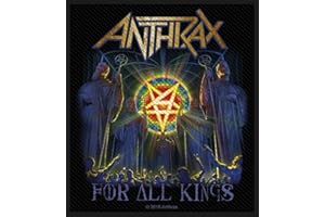 UNKNOWN Anthrax For All Kings Sew-On Patch Woven & Licensed