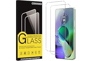 Coiwxmoi Szkło hartowane do Motorola Moto G54 5G/Moto G64 5G folia ochronna 2 sztuki twardość 9H Anti-scratch Anti-Fingerprint Ultra HD przezroczysta bez pęcherzyków szkło ochronne na ekran