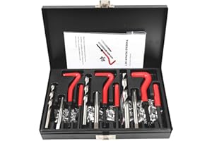 BestsQ 88 pc Stripped Thread Rethread Recoil Repair Kit Metric M6 M8 M10