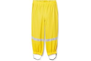 Playshoes Unisex Kinder Wind- und wasserdichte Regenhose Regenbekleidung Matschhose Regenlatzhose Ungefüttert