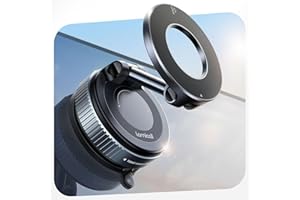 Lamicall Soporte Móvil Coche para MagSafe - [Ventosa de Vacío & 24X N55 Imanes] 360° Rotación, Soporte Coche para Salpicadero/Parabrisas, Soporte Magnetico para iPhone 17 16 15 14 13, Otro Smartphone