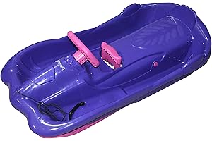 Funwave AlpenGaudi Alpenspace Purple 100x54x28 cm Mädchenbob Bob Lenkbob