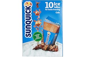 sunquick - Wassereis zum Selbsteinfrieren Cola - 10St/650g