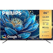 PHILIPS Google TV Dolby Atmos 液晶テレビ PHILIPS (FLAGSHIP MODEL) 86 INCH PREMIUM QLED GOOGLE SMART TV