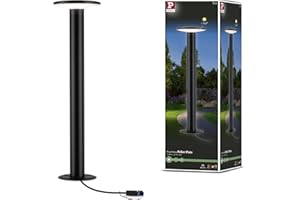 Paulmann 94312 opr. zewn. LED Plug & Shine słupkowa płyta w kompl.1x6,1 W ściemn. IP44 ochr. przed bryzgami wody antracyt ośw. ogrodu tw. szt. 3000 K