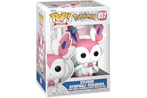 Funko Pop! Games: Pokemon - Sylveon - Nymphali - Figurine en Vinyle à Collectionner - Idée de Cadeau - Produits Officiels - Jouets pour Les Enfants et Adultes - Video Games Fans
