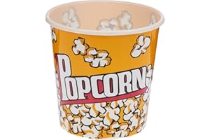 BIGBUY PARTY Secchiello per pop-corn Popcorn Feste Cinema Casa Bambini