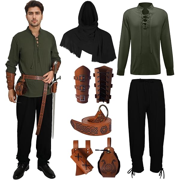 Déguisement Chevalier Noir Widmann Pour Enfant – Taille 158 Cm (11-13 Ans) Avec Cape, Ceinture, Casque Et Brassards