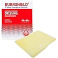 Burnshield Premium Sterile Emergency Burn Dressing 4"x4" (10cm x 10cm)"Cools The Burn" SJA75318