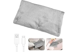 MIUUIPI Chauffe-mains portable en graphène avec peluche douce et sûre - Chargement USB - Pour l'extérieur