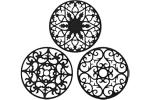 Dessous de Plats en Silicone, CREATSTAR Anti-Dirty Multi-Usages en Forme de Fleurs Isolées Souples et Durables Antidérapants Hot Pads and Coasters Cup