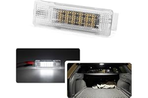 NJSSJD 1 éclairage LED pour coffre de voiture pour Volks Golf MK5 MK6 MK7 T5 T6 P/assat B6 B7 B8 CC S-cirocco T'iguan T'ouran Sharan pour Seat Alhambra Ibiza Leon Altea