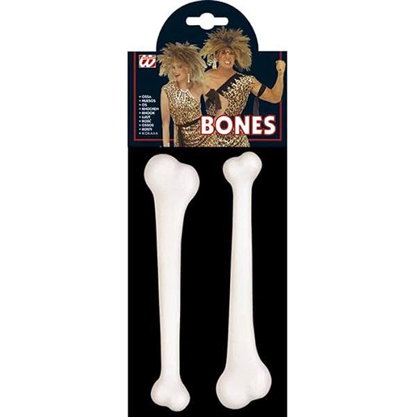 Fermagli Per Capelli A Forma Di Osso - 6 Pezzi, Accessorio Halloween E Cosplay - Foto 5