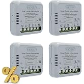 MOES ZigBee Mini Smart Curtain Switch Module | Relay module, timer for shutter motor, Tuya ZigBee hub required