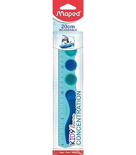 Righello Maped Twist'n Flex 20 Cm | Morbido E Infrangibile | Doppia Graduazione | Verde - Foto 6