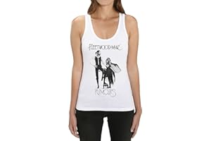 Cup of Tees Official Fleetwood Mac Rumours Women’s Vest, Black