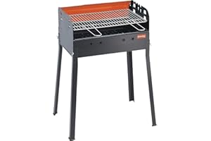 Ferraboli Ledro Grill Carrello Antracite Nero