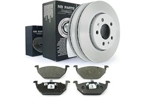 ‎NB PARTS NB PARTS Bremsen vorne 256mm passend für Audi A1 A3 Seat Ibiza 5 Skoda Fabia Octavia VW Golf 4