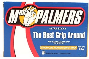 Mrs Palmers Tropical Water Surfboard Wax 2 x 70g Blocks