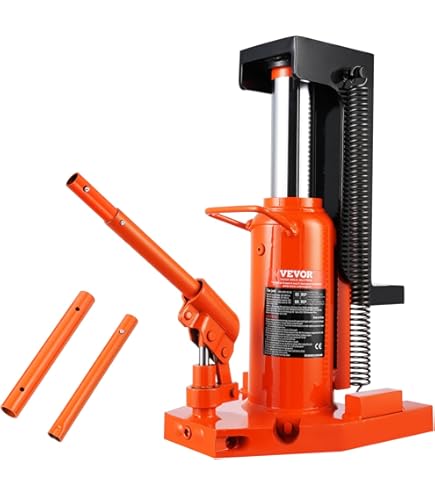 Hydraulische krikken, 5T hydraulische krik draagbare verticale krik, hydraulische krik voor kleine en grote voertuigen