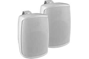 Monacor WALL-04T/WS ELA-Wandlautsprecher 2W Weiß 1 Paar