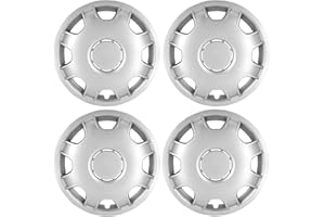 ‎AUTOPREMIUMTEILE Premium Radkappen 16 Zoll gewölbt in Silber-Matt kompatibel mit Wohnmobil Transporter Lieferwagen 4er-Satz gewölbte Radzierblenden Radblenden Raddeckel Radabdeckungen Zierblenden Zierkappen 4er-Set