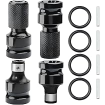 2 Stück Schlagschrauber-Adapter | 1/2" Auf 1/4" Zoll | Robustes Zubehör Für Schlagratschenschlüssel & Bits
