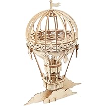 Cuteefun 3D-Holzpuzzle – Mechanisches Luftschiff-Modell – DIY-Bausatz Für Erwachsene & Jugendliche Ab 14 Jahren Cuteefun 3D-Holzpuzzle – Mechanisches Luftschiff-Modell – DIY-Bausatz Für Erwachsene & Jugendliche Ab 14 Jahren