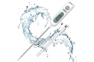 HORJOR Termometro de Carne, Termometro Cucina Termometri per Alimenti Termometro Digitale per BBQ Forno Latte